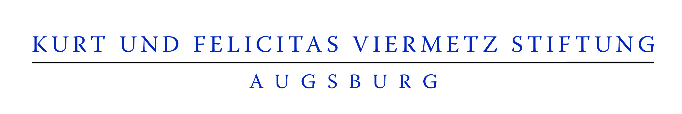 Logo Kurt und Felicitas Viermetz Stiftung
